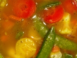 Pikantní polévka s chilli a rýží recept