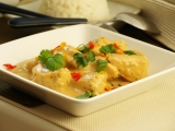 Asijské kuřecí karí s jasmínovou rýží recept