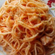 Špagety s treskou, rajčaty a oreganem recept