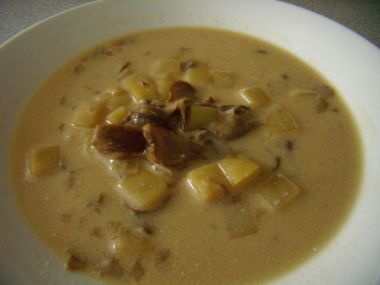 Jihočeská polévka(kulajda)