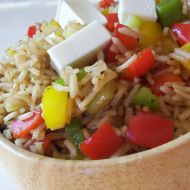 Paprikový rýžový salát recept