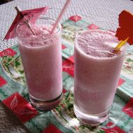 Malinový zmrzlinový shake recept