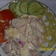 Ředkvičkový salát s vejci recept