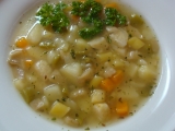 Uzená zeleninová polévka recept