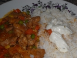 Rýže s tatarkou a kuřecí směsí recept