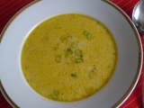 Zeleninová polévka se sýrem a smetanou recept