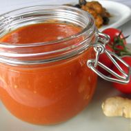 Pečená rajčatová omáčka se zázvorem recept