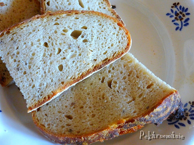 Kváskový chleba se semolou recept