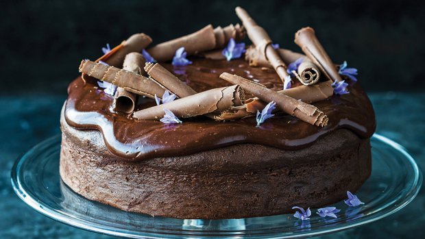 Delikátní čokoládový dort