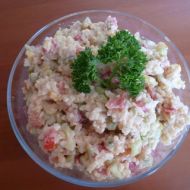 Rýžový salát s vejci recept