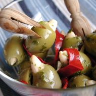 Pikantní olivy recept