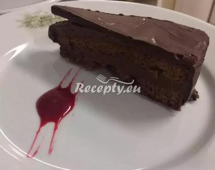 Čokoládovo-karamelový dortík recept  slavnostní pokrmy