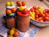 Česnekovo-rajčatová směs bez konzervace recept