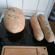 Domácí chléb z běžné trouby recept