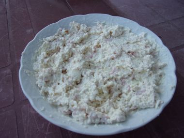 Pomazánka česneková z tofu