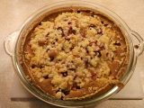 Strawberry Pie  Jahodový koláč s drobením recept