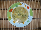 Zeleninová polévka s vločkami recept