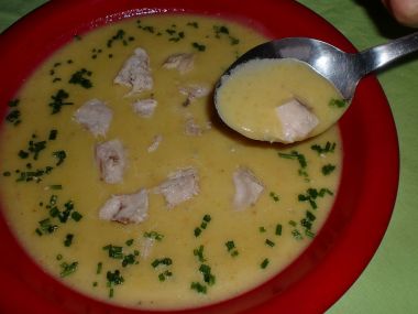 Kuřecí krémová polévka