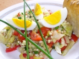 Pohankový salát se zeleninou recept
