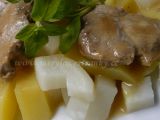 Vepřové medailonky s tuřínem a brambory recept