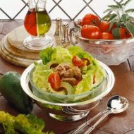 Avokádový salát s lopinem recept