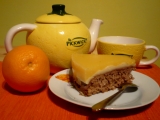 Vločkový koláč v pomerančovém kabátku recept