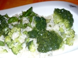 Těstovinová rýže s brokolicí recept