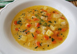 Zeleninová polévka po sté recept