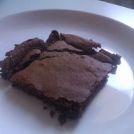 Mléčno-hořké čokoládové brownies recept