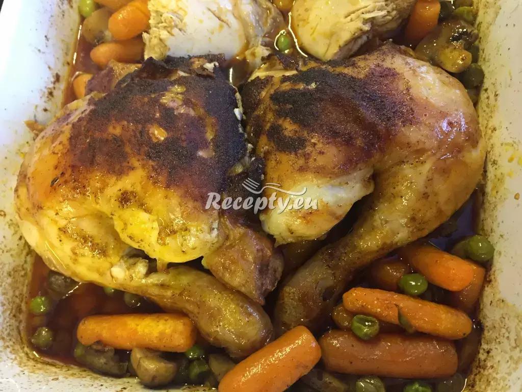 Východní kuře recept  drůbeží maso