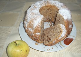 Jablečná bábovka (řezy) bez skořice recept