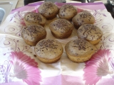 Karobové muffiny recept
