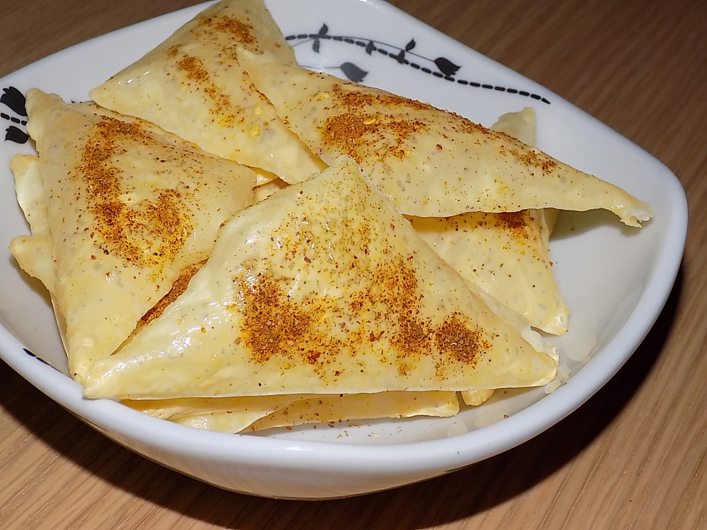 Sýrové trojúhelníčky recept