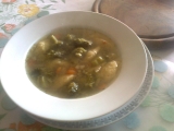 Brokolicová polévka se stonkovým celerem recept