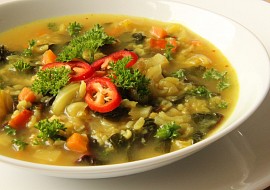 Zeleninová curry polévka s bulgurem ( pro zahřátí) recept ...