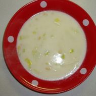 Pórkovo-smetanová polévka s kukuřicí recept