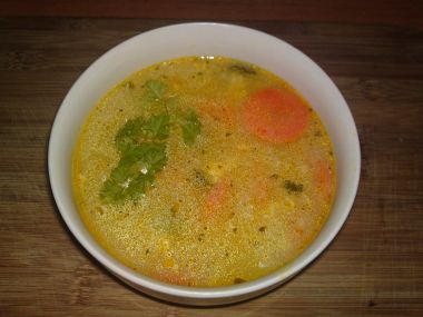 Rychlá jemná zeleninová polévka