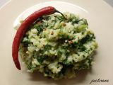 Špenátovo-pórková rýže s indickým kořením recept