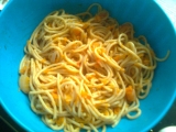 Špagety s mrkvovo-rajčatovou ,,omáčkou recept