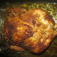 Nadívané kuře salámem recept