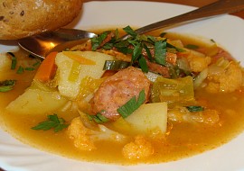Zeleninová polévka  sytá recept