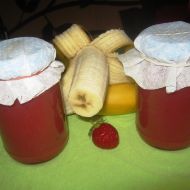 Jahodovo-banánová marmeláda recept