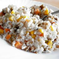 Šťavnatá zeleninová rýže recept