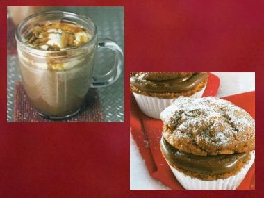 Kokosové čoko a brusinkové muffiny