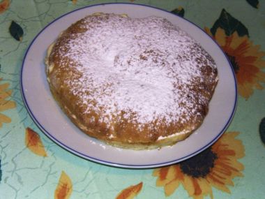 Pražský koláč s mandlemi
