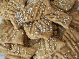 Slané sezamové sušenky recept