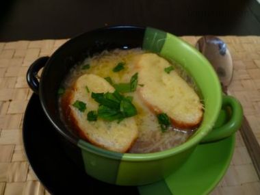 Krkonošská cibulová polévka
