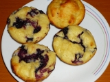 Tvarohové muffiny s ovocem recept