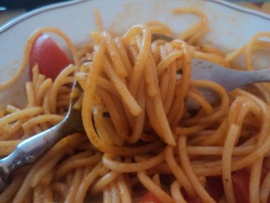 Indické špagety