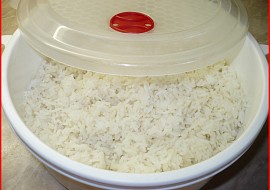 Vaření rýže v mikrovlné troubě recept